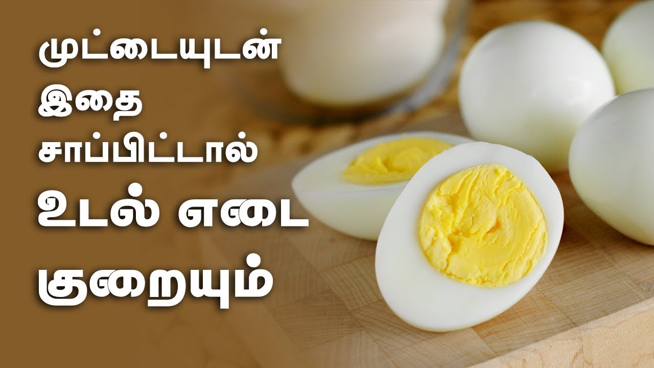 Best Egg Combos That Double Your Weight Loss Tamil Weight Loss Tips