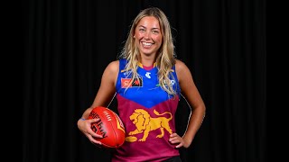 Sophie Peters is the queen of ankle breakers | Pick 21, Brisbane | 2023 AFLW Draft