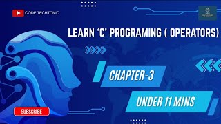 C language | Operators Explained in Hindi | Full Lecture with Examples | Beginners to Advanced 