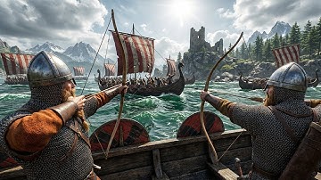 Can Leviathan Vikings Survive a Man Steppe Fire Fleet | Mount and Blade 2 Bannerlord War Sails