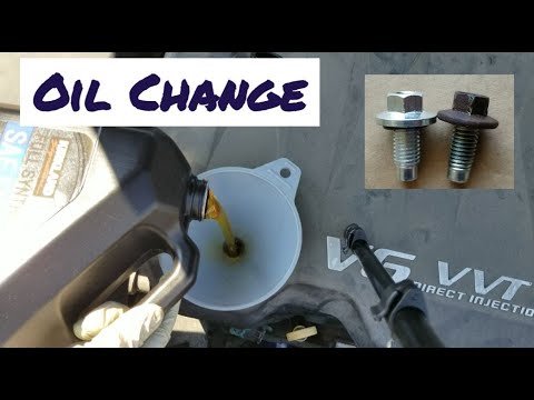 2014 Chevrolet Impala Oil Change - YouTube