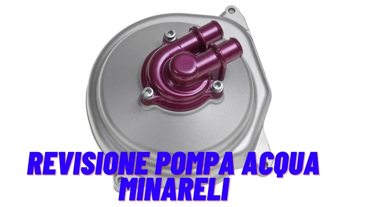 Kit Modifica Revisione Pompa Acqua Per Motori 125 150 180 MINARELLI - Foto 9