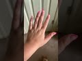 Nail transition!💅￼