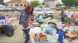 Missouri Slope Areawide United Way hosts Backpack Garage Sale