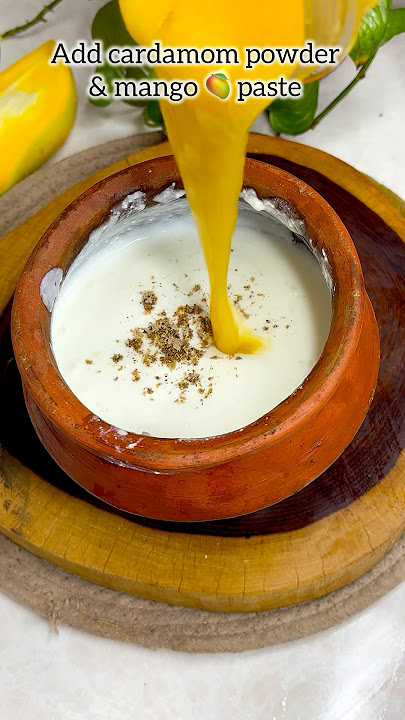 Mango 🥭 Lassi or Lassi recipe ek bar bnaya toh bar bar bnaoge #youtubeshorts #shorts