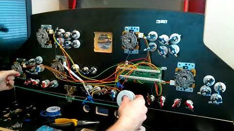4-Player Arcade I-PAC4 Full Wiring Assembly (part 3): Buttons