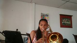 Trombone Solo JJ Jhonson - Time after Time / Paola Rojas