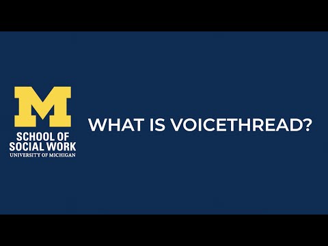 What is VoiceThread?