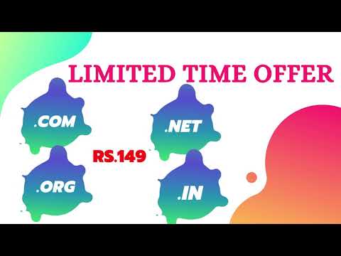 Cheap Domain Offer Limited Stocks  .in onely 149 For 1 Year