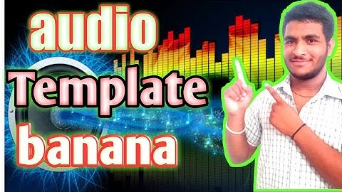 Audio spectrum visualizer.Avee player Mai template kaise banaye .खुद की template कैसे बनाएं ||