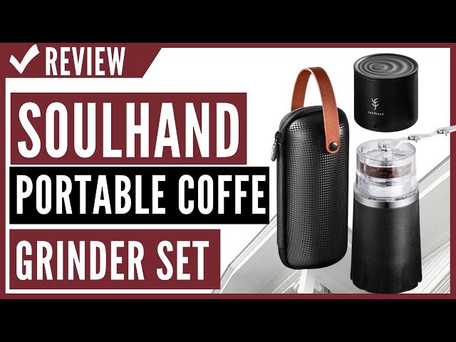 Soulhand All-In-One Portable Coffee Grinder Set, Manual Coffee