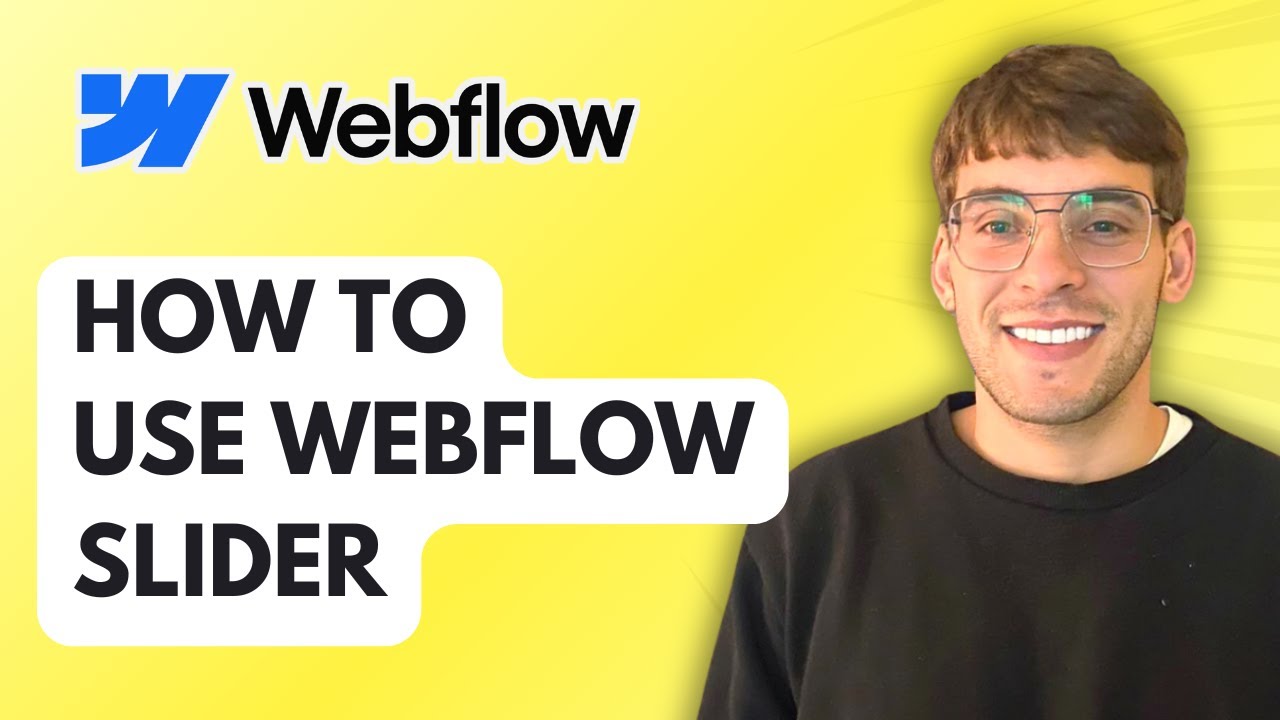 How to Use Webflow Slider [2026 Full Guide] - YouTube