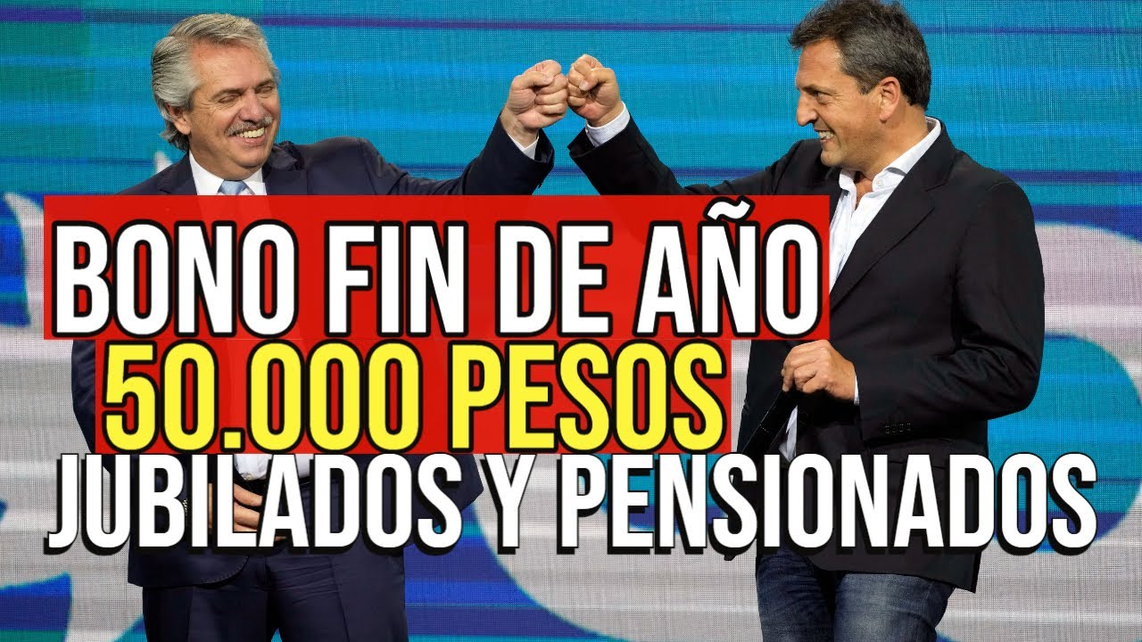🚀BONO de 50 MIL PESOS en Diciembre - Jubilados y PNC de Anses - YouTube