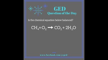 GED QOD: Balancing Chemical Equations 3