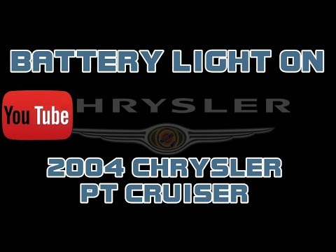 ⭐ 2004 Chrysler PT Cruiser - 2.4 - Battery Light On