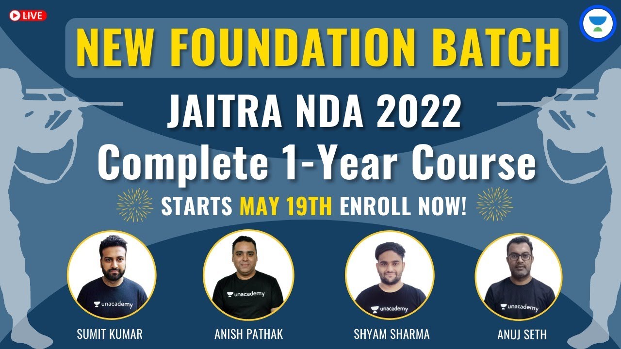 Important Announcement for NDA 2022 Aspirants | NDA 2022: Foundation