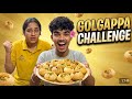 GOLGAPPA challenge 🌶️🍫|| spicy golgappe 😮🫨|| oye jassi vlogs|| #trending #siblings #challenge #fun
