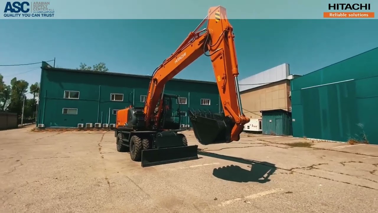 Hitachi ZX 190W - 5A - YouTube