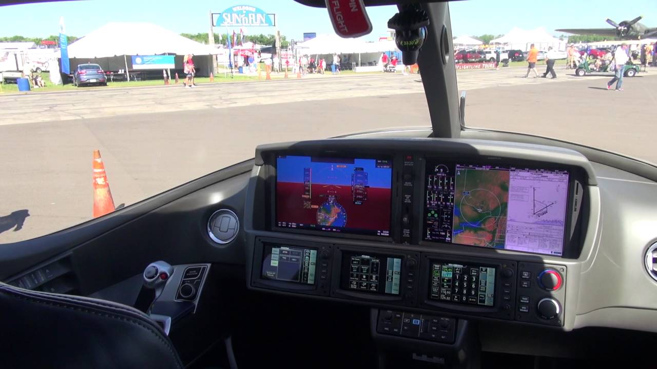 Cirrus Jet Sf50 Interior Youtube