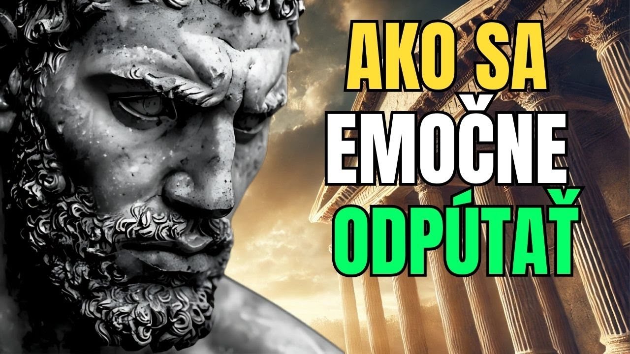 Ovládnutie umenia emocionálneho odpútania  Stoicizmus