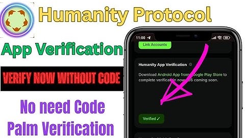 Humanity Protocol App Verification | Humanity Protocol Palm Verification | Humanity App Verification