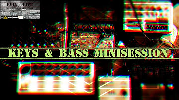 Keys & Bass MiniSession  Live Studio Recording by Palindrome