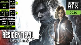Resident Evil Requiem Gameplay RTX 2050 Performance test