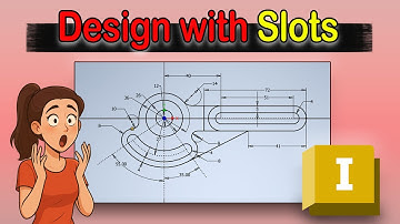 Master Slot, Trim & Offset (Circle) in Inventor — 2D Sketch Section 6 🔧✂️