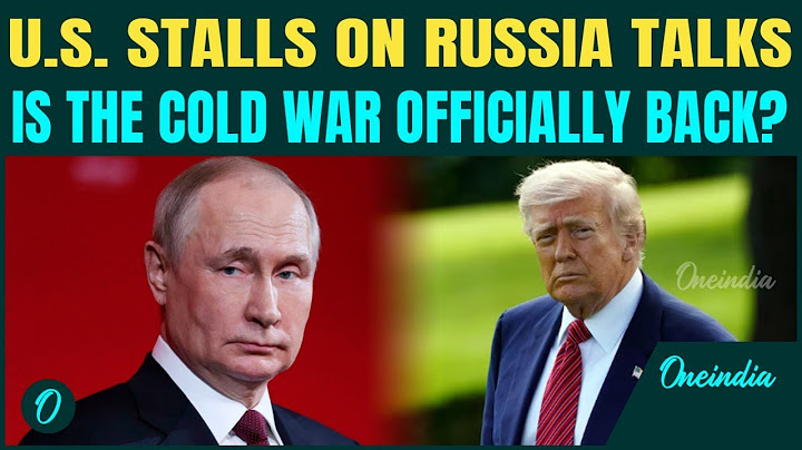 Trekt Trump de stekker uit de gesprekken met Rusland? Moskou woedend omdat de hoop op diplomatieke dooi opnieuw instort.
