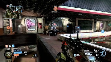 TitanFall Hardpoint Gameplay Xbox One (C.A.R. SMG and Stryder w/ Triple Threat)