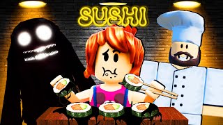 NÃO COMA SUSHI NO ROBLOX (Scary Sushi)