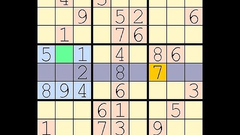 How to Solve Globe and Mail Sudoku  Five Star?  11 June, 2023