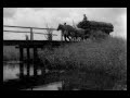 Ordet (1955) by Carl Theodor Dreyer, Clip:Bridge, Wagon and horse, rural Denmark, 1925...