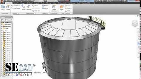 3D Modeling of Storage tank by SEG