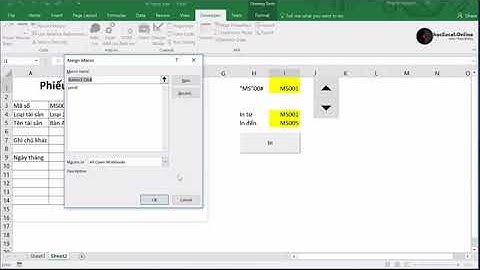 In ấn nhanh hàng loạt trong Excel VBA