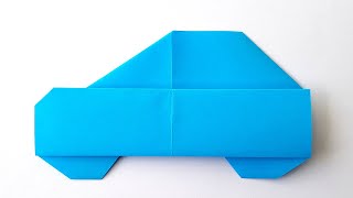 Машинка оригами Как сделать машину из бумаги Подарок папе на 23 февраля Поделки из бумаги Paper car