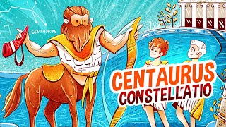I draw the Constellation Centaurus | Greek Myths, Centaur Chiron #MobyArt