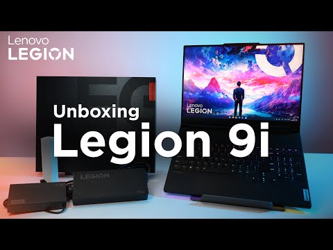 Unboxing the new Lenovo Yoga Pro 9i 16 (2023) 