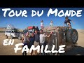 Avec 3 enfants ils traversent lafrique en remorque 4x4