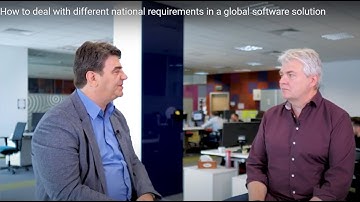 How to deal with different national requirements in a global software solution
