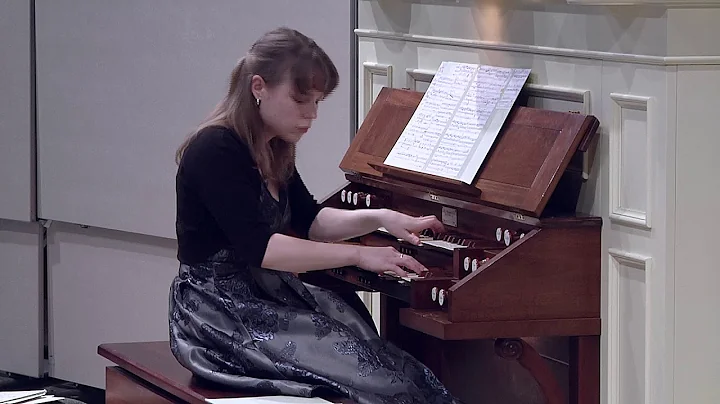 Katelyn Emerson performs 2019 Pogorzelski-Yank...  Awarded Composer Frederick Hohman's The Organ Icons