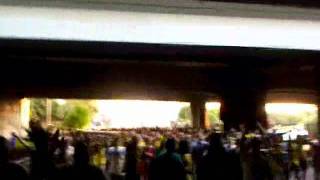 Fenerbahçe Taraftar Yürüyüşü - Boğaz Köprüsü Yolunda