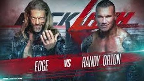Edge vs Randy Orton - WWE BACKLASH 2020 - WWE 2K20