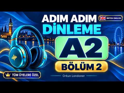 STEP-BY-STEP LISTENING | A2 - 2 | British English | 1 Hour
