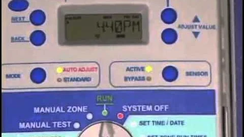 SmartLine Irrigation Timer - Programming Overview