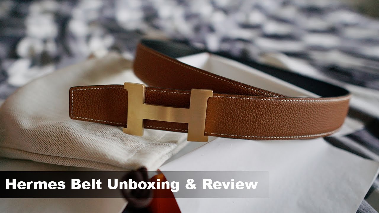 Hermes Reversible Belt with Constance Buckle Unboxing & Review