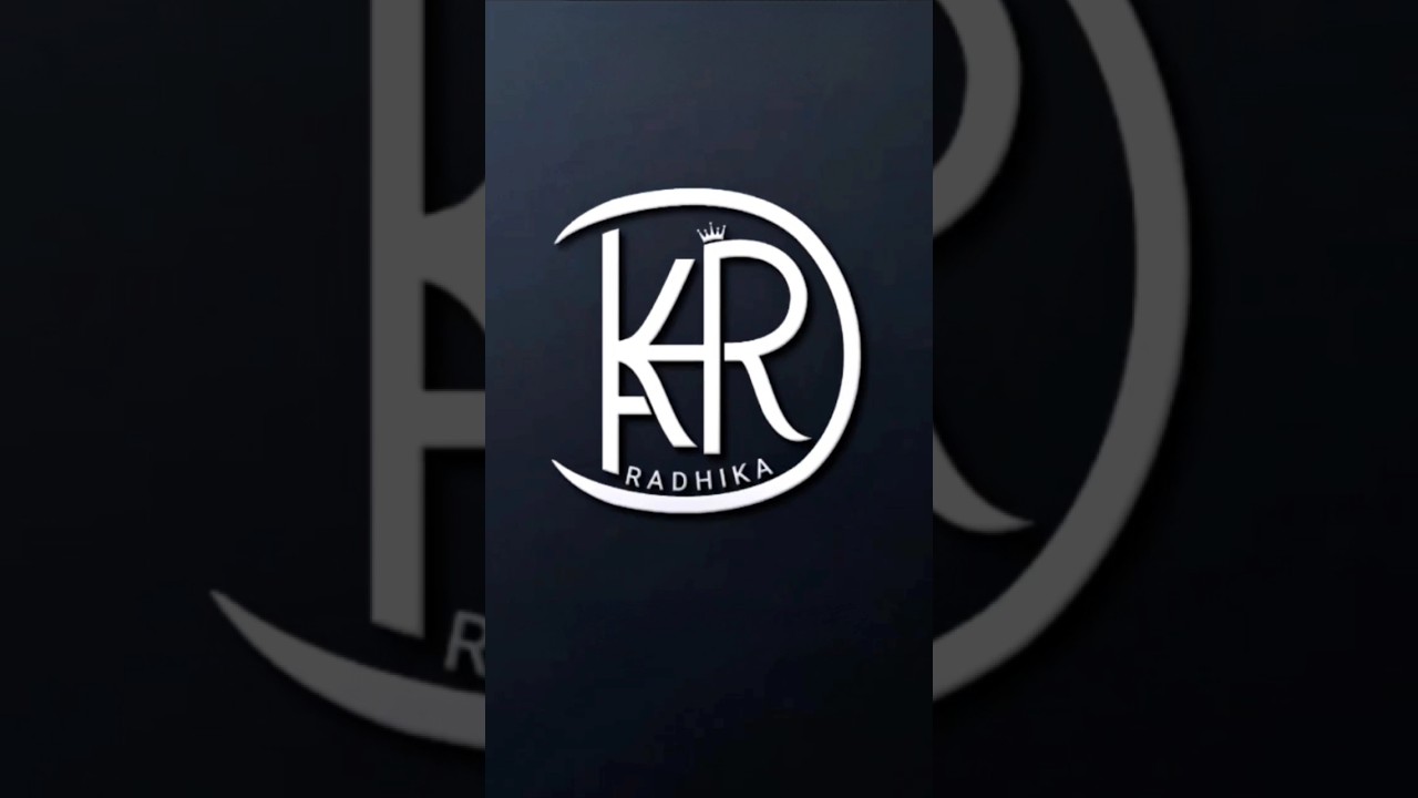 RADHIKA Name brand logo| #shortvideos #shorts #short #youtubeshorts #viral # logo #art - YouTube, image size:1280x720
