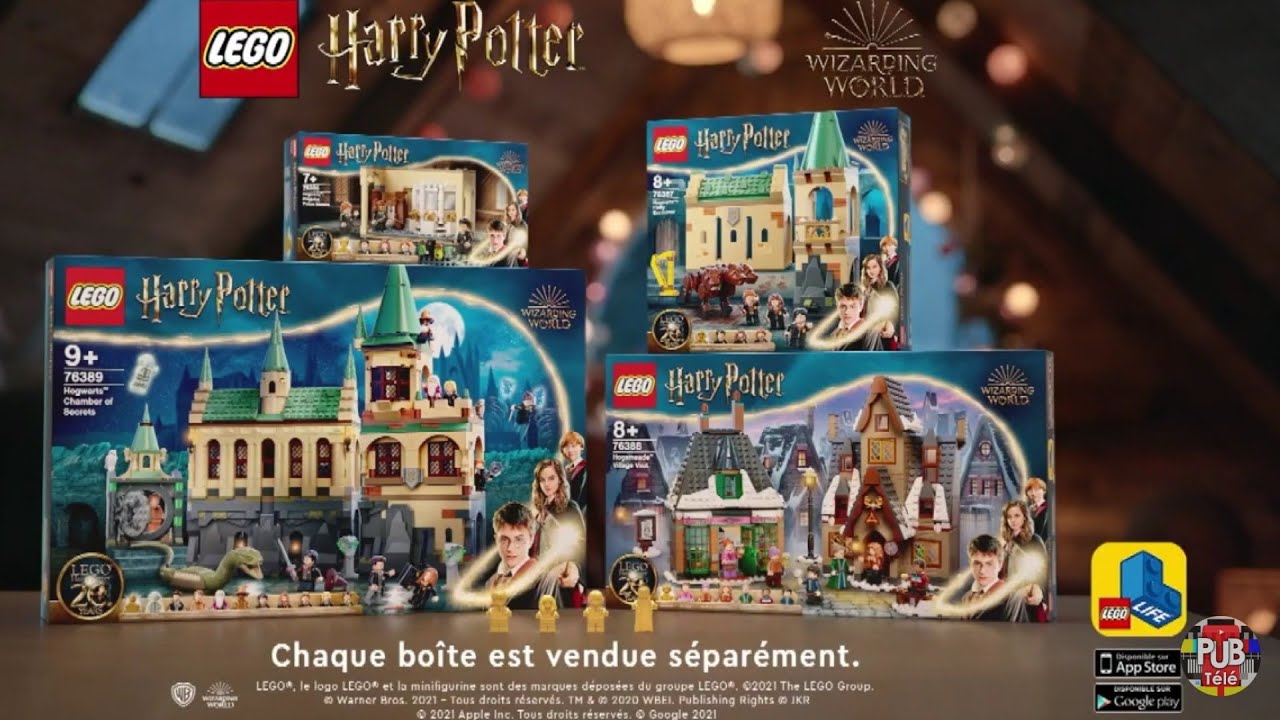 Musique pub Lego Harry Potter"célèbre la magie Harry Potter sur Lego Life" juillet 2021