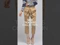 Pleated Slim-Fit Cropped Pants | Customizable, Taiwan-Made & Sustainable