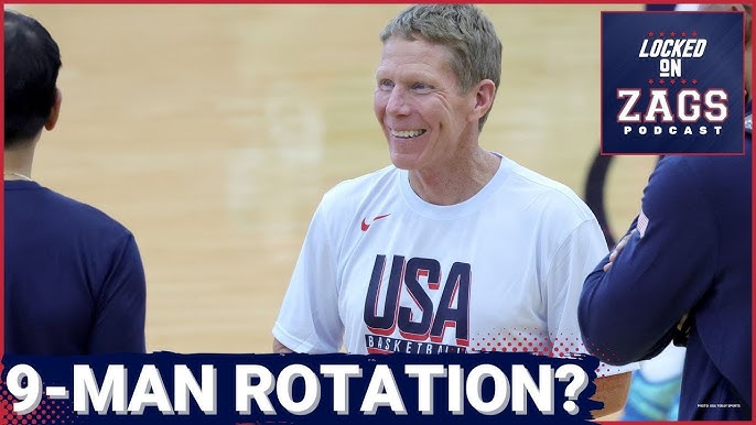 How will Mark Few's rotation play out this year? | Would an all-Gonzaga  Olympic team medal in Paris? - YouTube